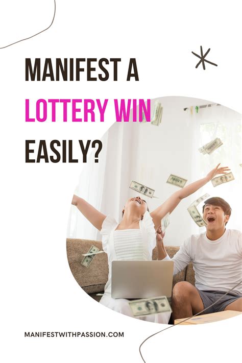 how to manifest lottery win|How to Manifest Lottery Wins Easily (6 Incredibly .
